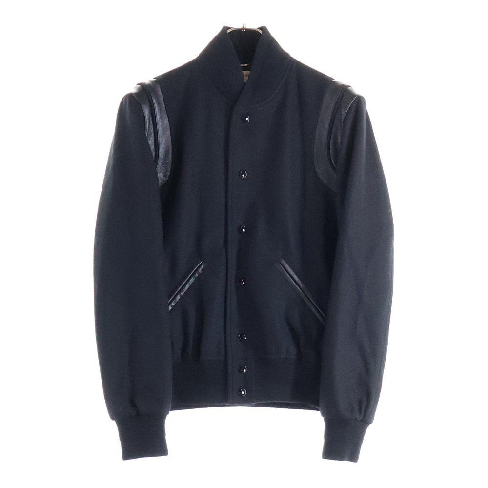 SAINT LAURENT PARIS(サンローランパリ) TEDDY JACKET テディジャケット スタジアム ボンバージャケット ブラック 354718 Y197Q