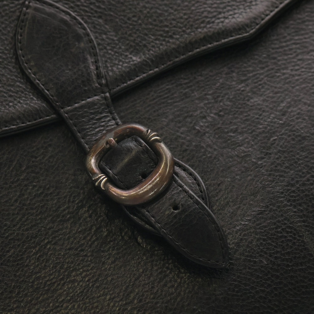 CHROME HEARTS(クロムハーツ) GUNSLINGER ガンスリンガー レザー ブリフケース ビジネスバッグ ブラック
