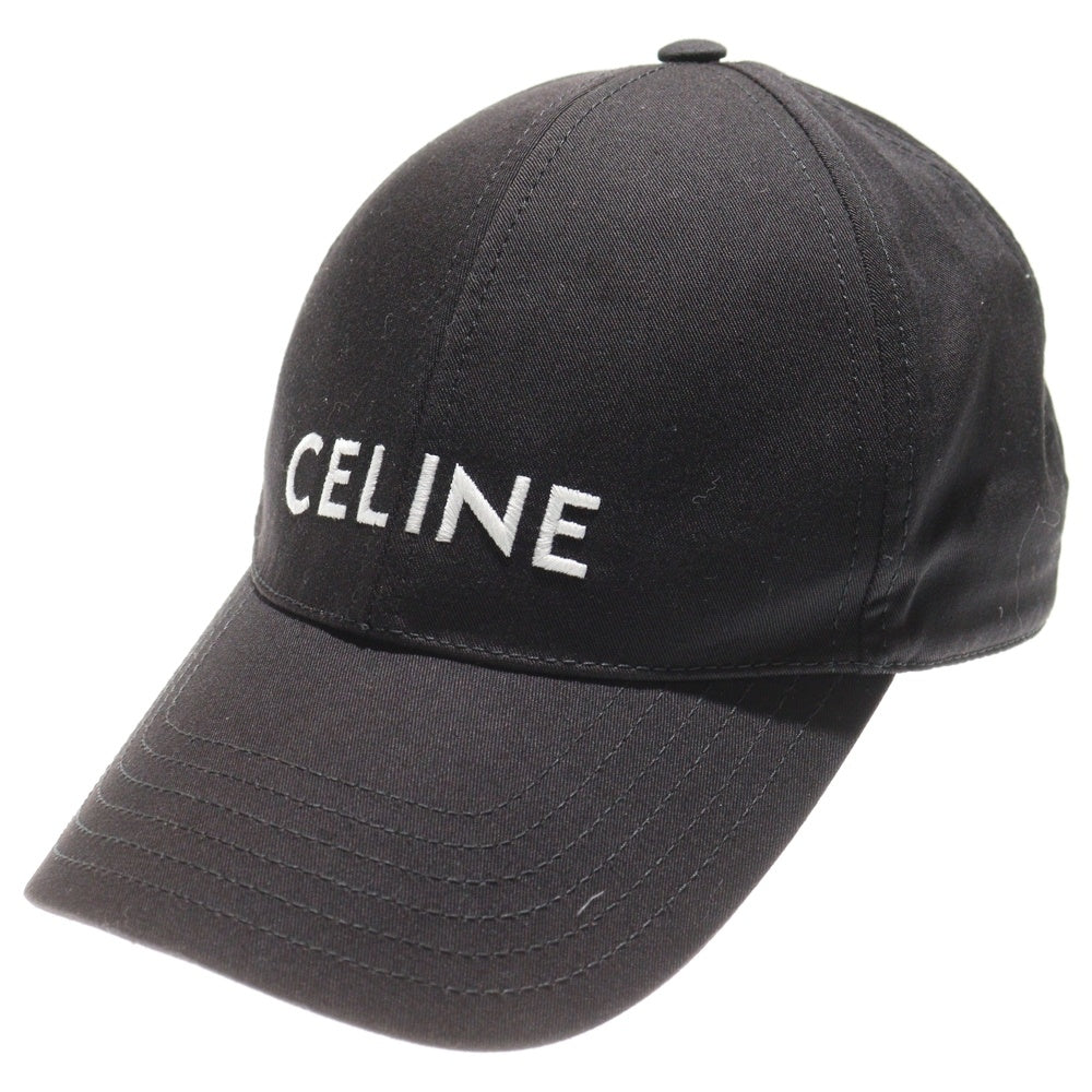 CELINE(セリーヌ) ベースボールキャップ 帽子 ブラック 2AUA1242N 38NO