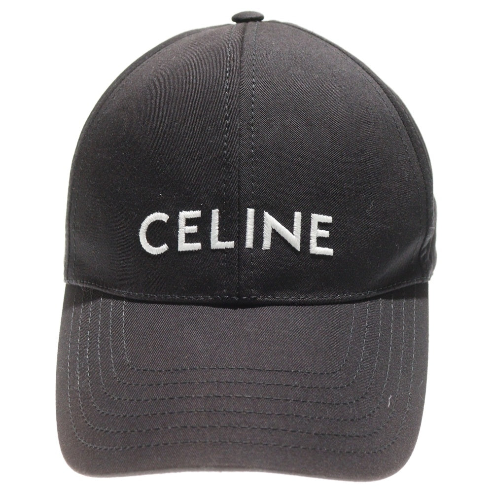 CELINE(セリーヌ) ベースボールキャップ 帽子 ブラック 2AUA1242N 38NO