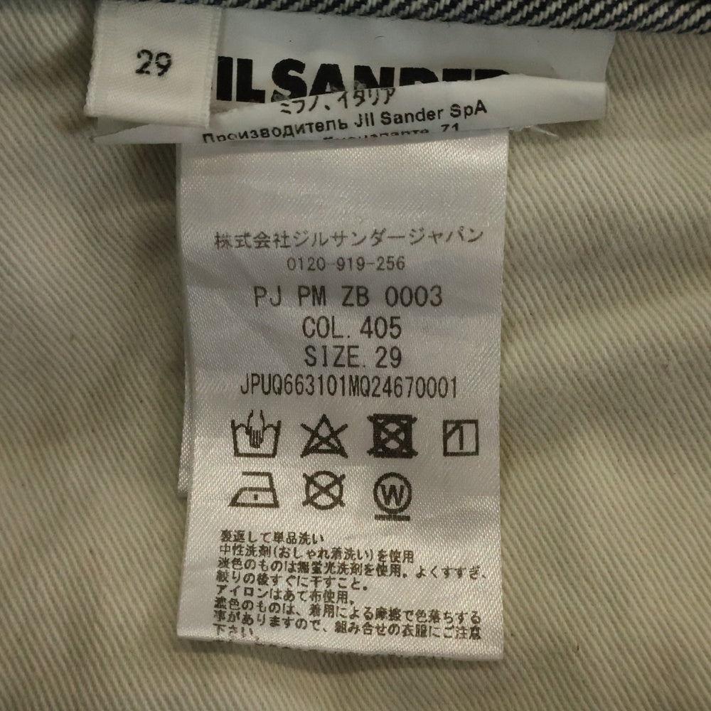 JIL SANDER +(ジルサンダープラス) デニムパンツ ジーンズ インディゴ JPU663101MQ