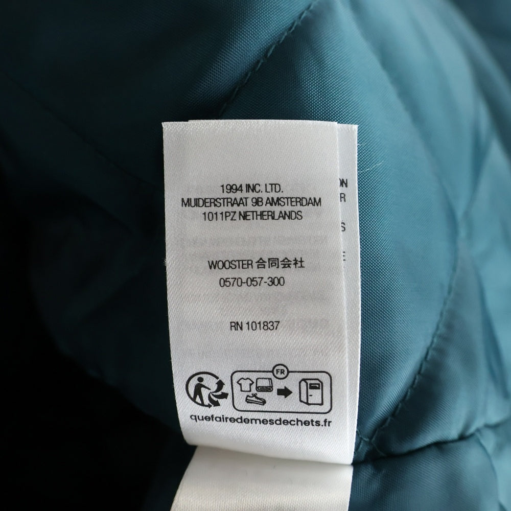 SUPREME(シュプリーム) 25AW Quilted Lined Hooded Velvet Shirt キルティング ラインド フーディー ベルベット シャツ ジャケット ブルー