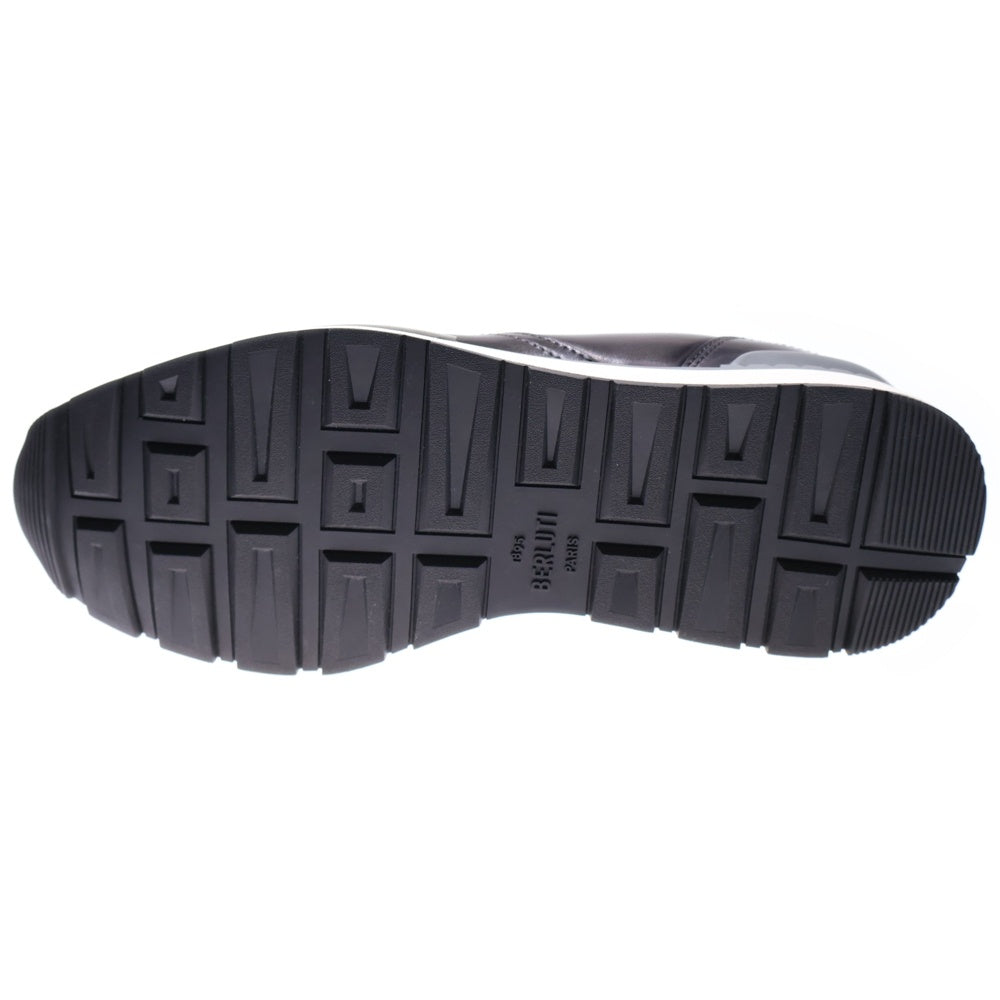 Berluti(ベルルッティ) ファスト トラック ダービー ヴェネチア カーフ レザー ローカットスニーカー シューズ ブラック