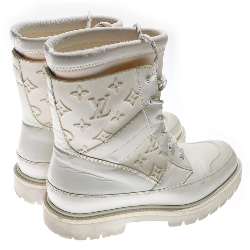 LOUIS VUITTON(ルイヴィトン) 20SS ランドスケープ ライン モノグラム ブーツ ホワイト