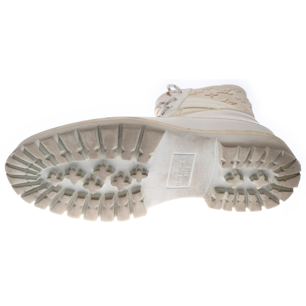 LOUIS VUITTON(ルイヴィトン) 20SS ランドスケープ ライン モノグラム ブーツ ホワイト