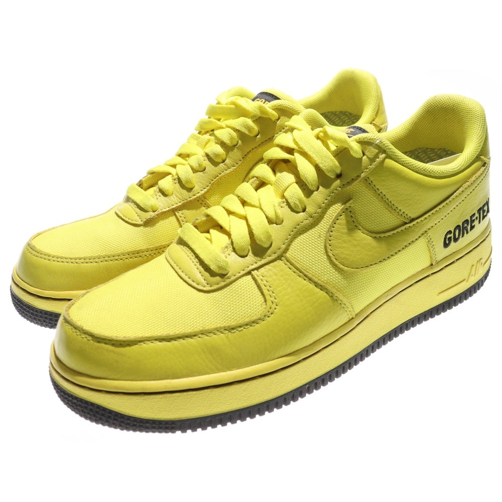 NIKE(ナイキ) AIR FORCE 1 GTX エアフォース ゴアテックス ローカットスニーカー イエロー CK2630-701 US8/26.0cm
