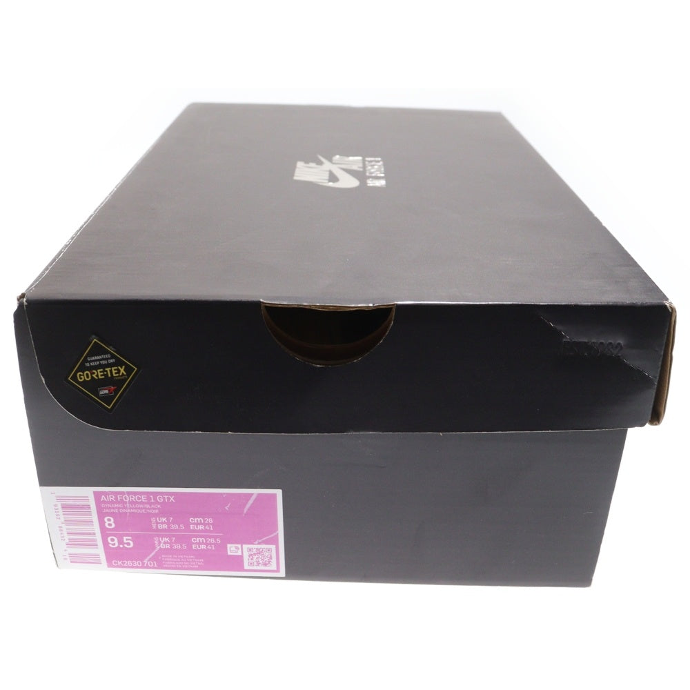 NIKE(ナイキ) AIR FORCE 1 GTX エアフォース ゴアテックス ローカットスニーカー イエロー CK2630-701 US8/26.0cm