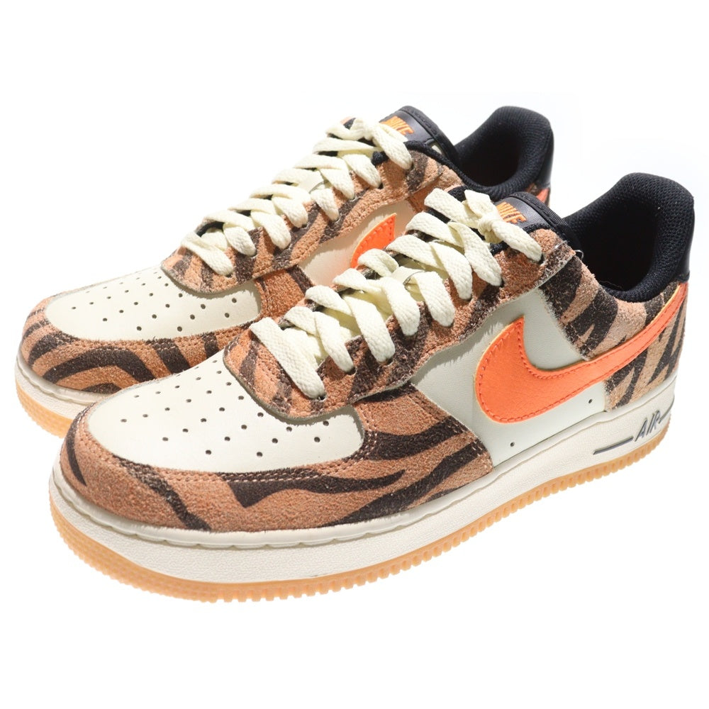 NIKE(ナイキ) AIR FORCE 1 07 PREMIUM エアフォースワン ローカットスニーカー ブラウン/オレンジ US8/26.0cm DJ6192-100