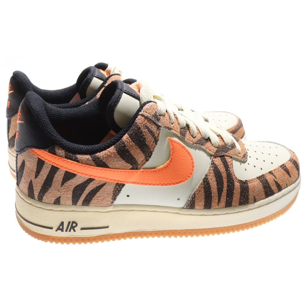 NIKE(ナイキ) AIR FORCE 1 07 PREMIUM エアフォースワン ローカットスニーカー ブラウン/オレンジ US8/26.0cm DJ6192-100