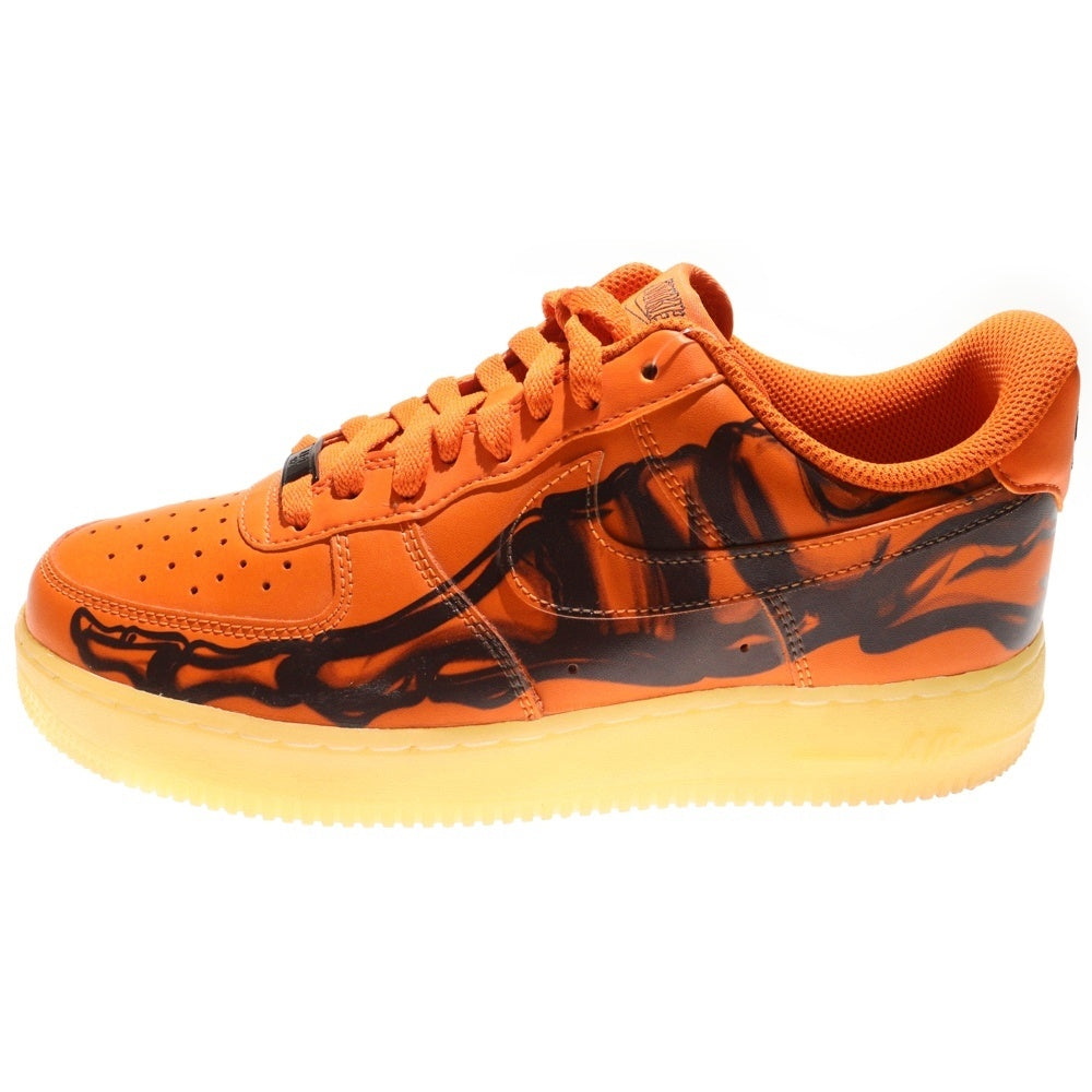 NIKE(ナイキ) AIR FORCE1 07 SKELTON QS エアフォース1 ローカットスニーカー スケルトン オレンジ US8/26cm CU8067-800