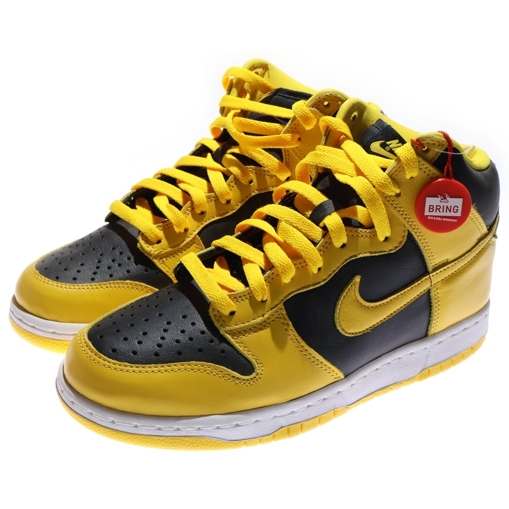 NIKE(ナイキ) DUNK HI SP IOWA CZ8149-002 ダンクハイSPアイオワ ハイカットスニーカーイエロー/ブラック US8/26cm