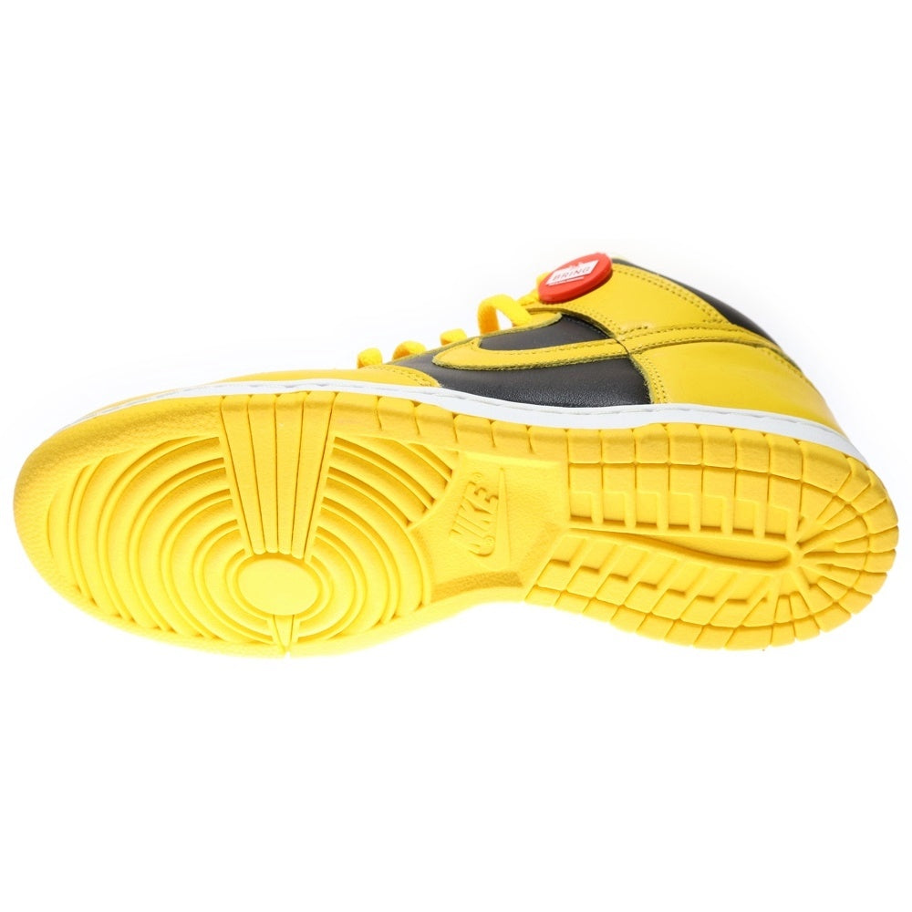 NIKE(ナイキ) DUNK HI SP IOWA CZ8149-002 ダンクハイSPアイオワ ハイカットスニーカーイエロー/ブラック US8/26cm