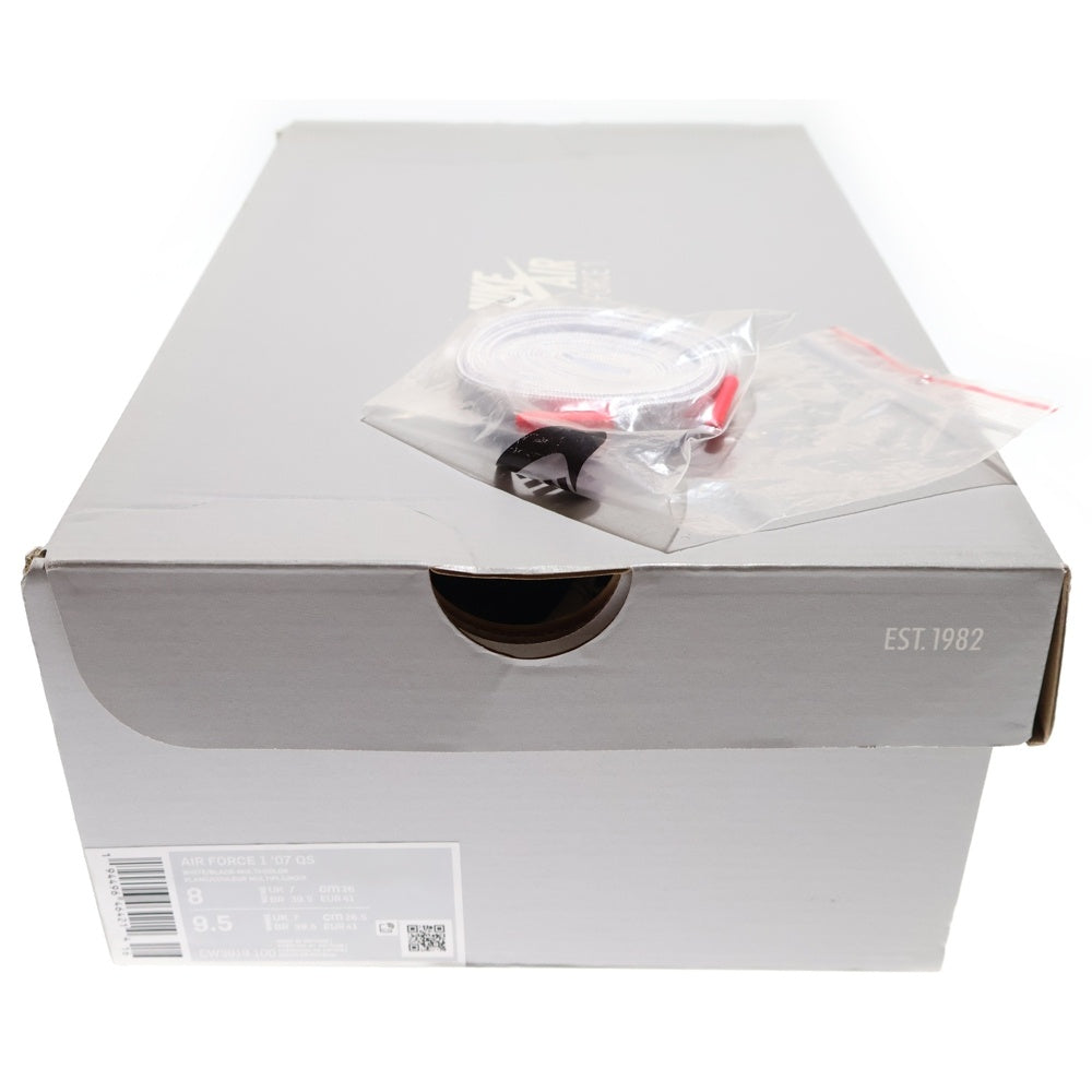 NIKE(ナイキ) AIR FORCE 1 07 QS SOUTH KOREA CW3919-100 エアフォース1 サウスコリア ローカットスニーカー ホワイト US8/26cm