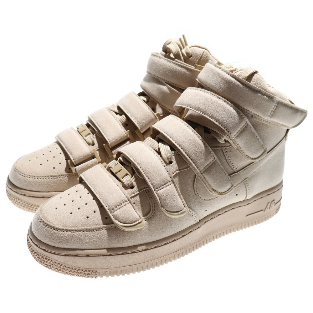 NIKE(ナイキ) ×BILLIE EILISH AIR FORCE 1 HIGH 07 SP MUSHROOM DM7926-200 ビリーアイリッシュ エアフォース 1 マッシュルーム ハイカットスニーカー ベージュ US8.5/26.5cm