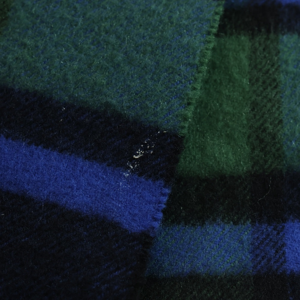 Johnstons Of Elgin(ジョンストンズ オブ エルガン) チェック柄 カシミヤマフラー アクセサリー グリーン調 82-218-26-080110 レディース