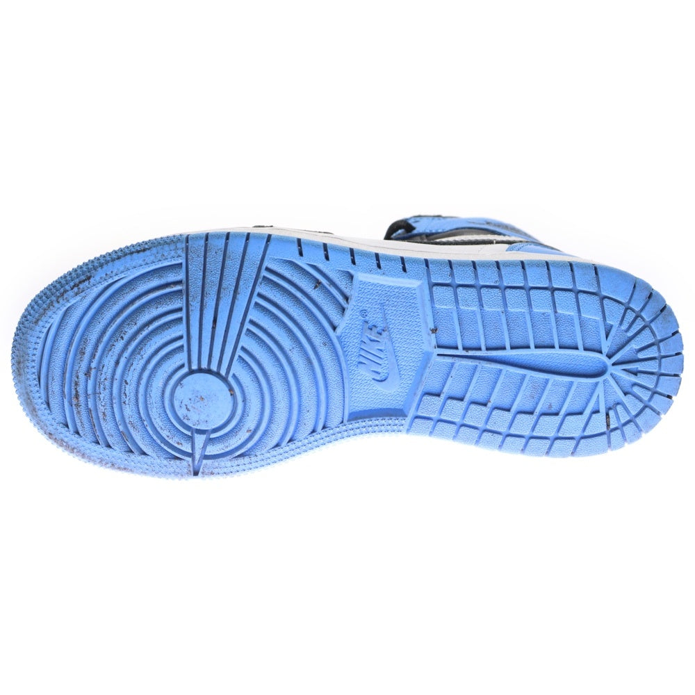 NIKE(ナイキ) GS AIR JORDAN 1 RETRO HIGH UNC Toe FD1437-400 エアジョーダン 1 ハイカットスニーカー ブラック/ブルー レディース US4Y/23cm