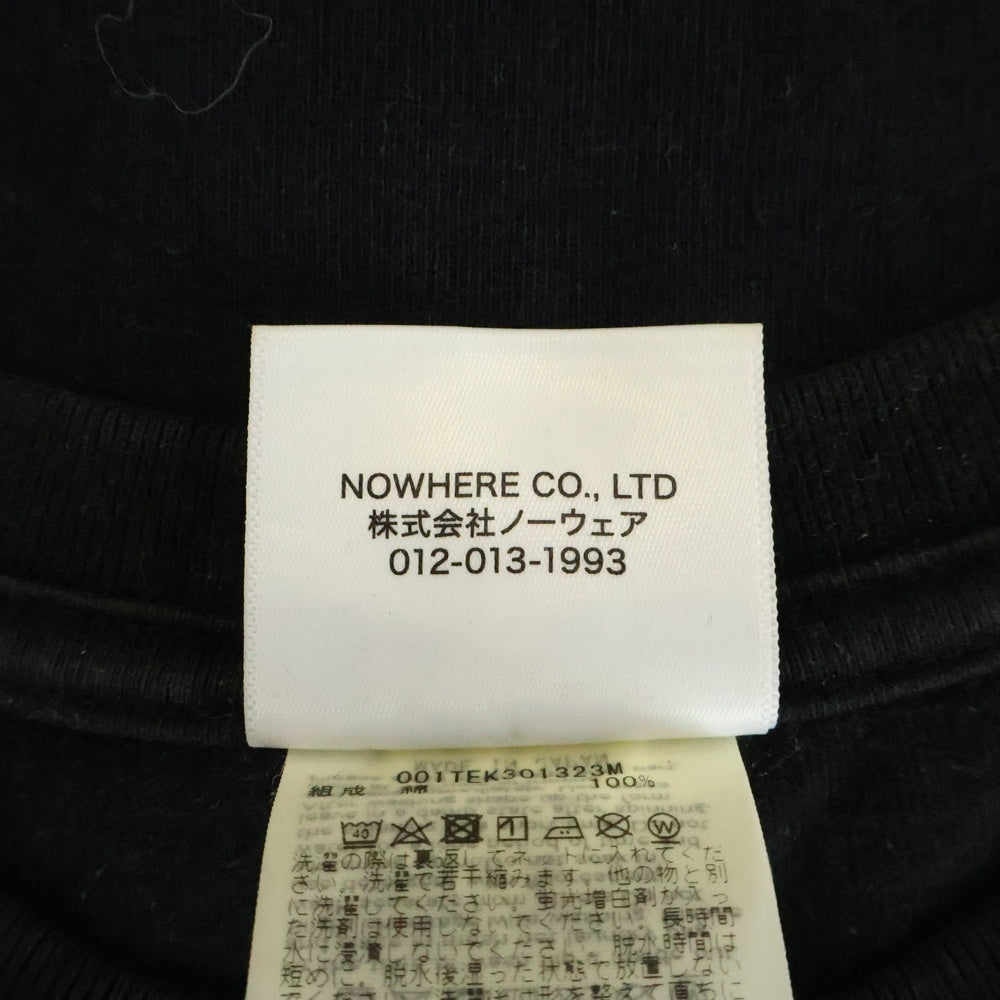 A BATHING APE(アベイシングエイプ) ロゴ 半袖Tシャツ カットソー ブラック 001TEK301323M