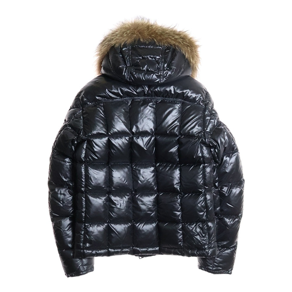 MONCLER(モンクレール) HUBERT ヒューベル ダウンジャケット リアルファー フード付き ブラック 220914193215