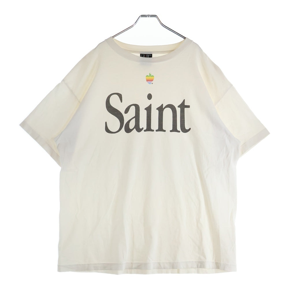 SAINT MICHAEL(セントマイケル) 23AW HEART SAINT 半袖Tシャツ カットソー ホワイト SM-A23-0000-005