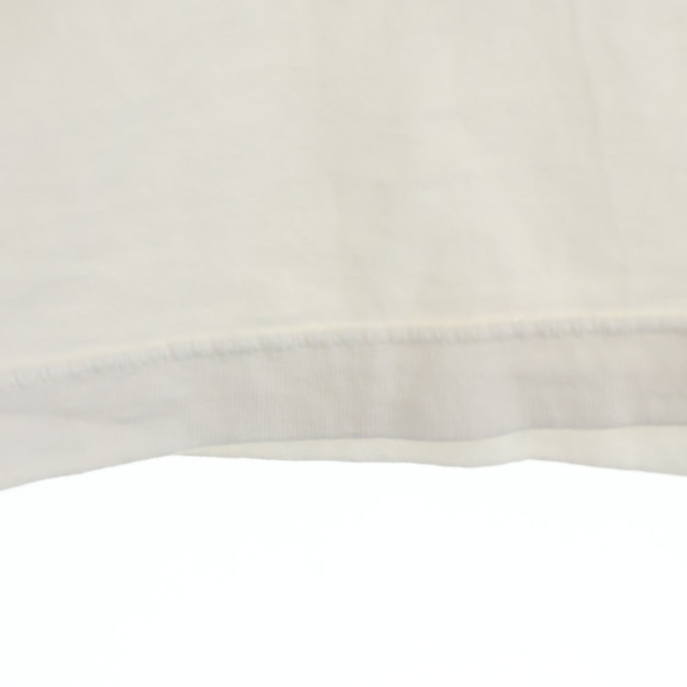 SAINT MICHAEL(セントマイケル) 23AW HEART SAINT 半袖Tシャツ カットソー ホワイト SM-A23-0000-005