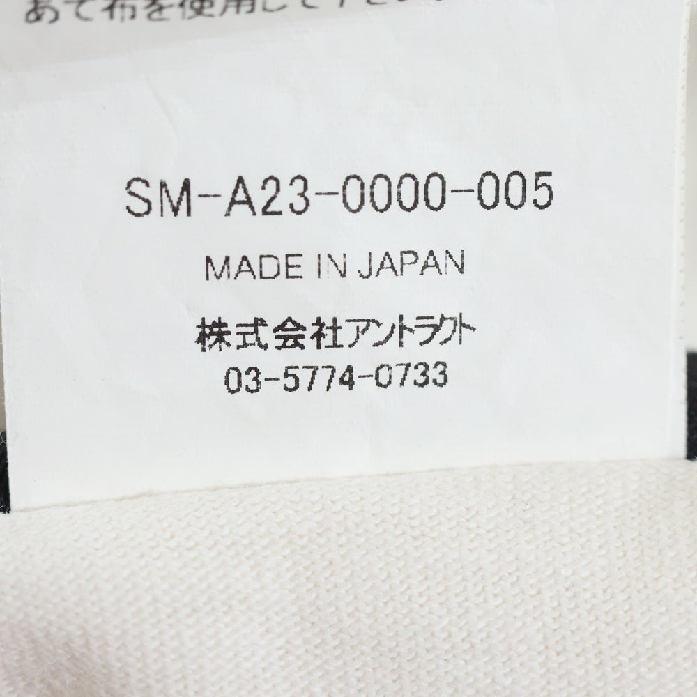 SAINT MICHAEL(セントマイケル) 23AW HEART SAINT 半袖Tシャツ カットソー ホワイト SM-A23-0000-005
