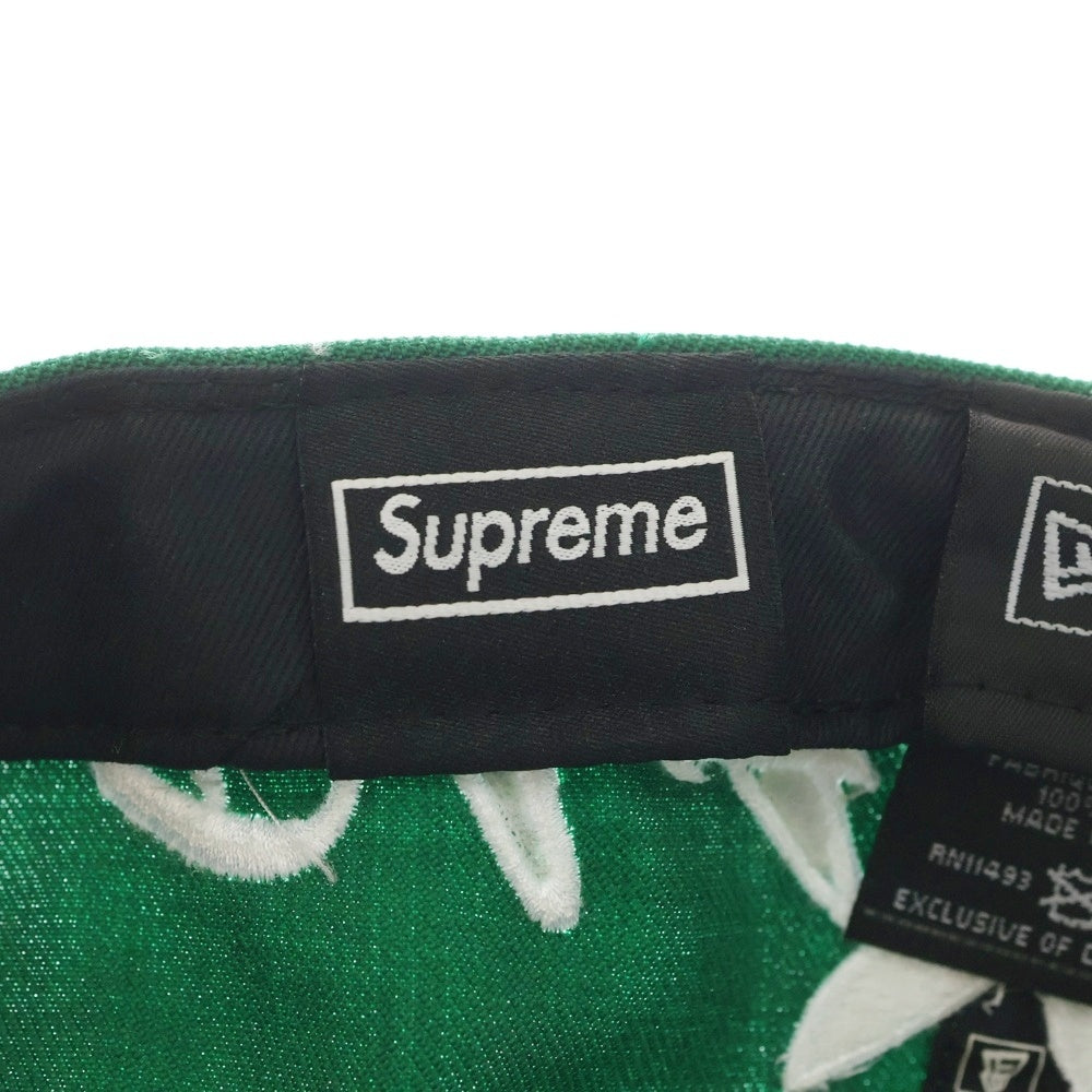 SUPREME(シュプリーム) 17SS × NEW ERA Playboy Box Logo Cap プレイボーイボックスロゴ ベースボールキャップ 帽子 グリーン