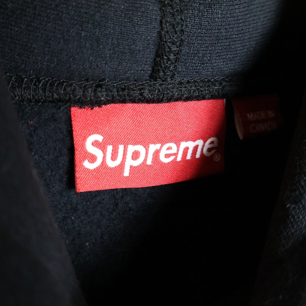 SUPREME(シュプリーム) 20AW Cross Box Logo Hooded Sweatshirt クロスボックスロゴスウェット プルオーバーパーカー ブラック