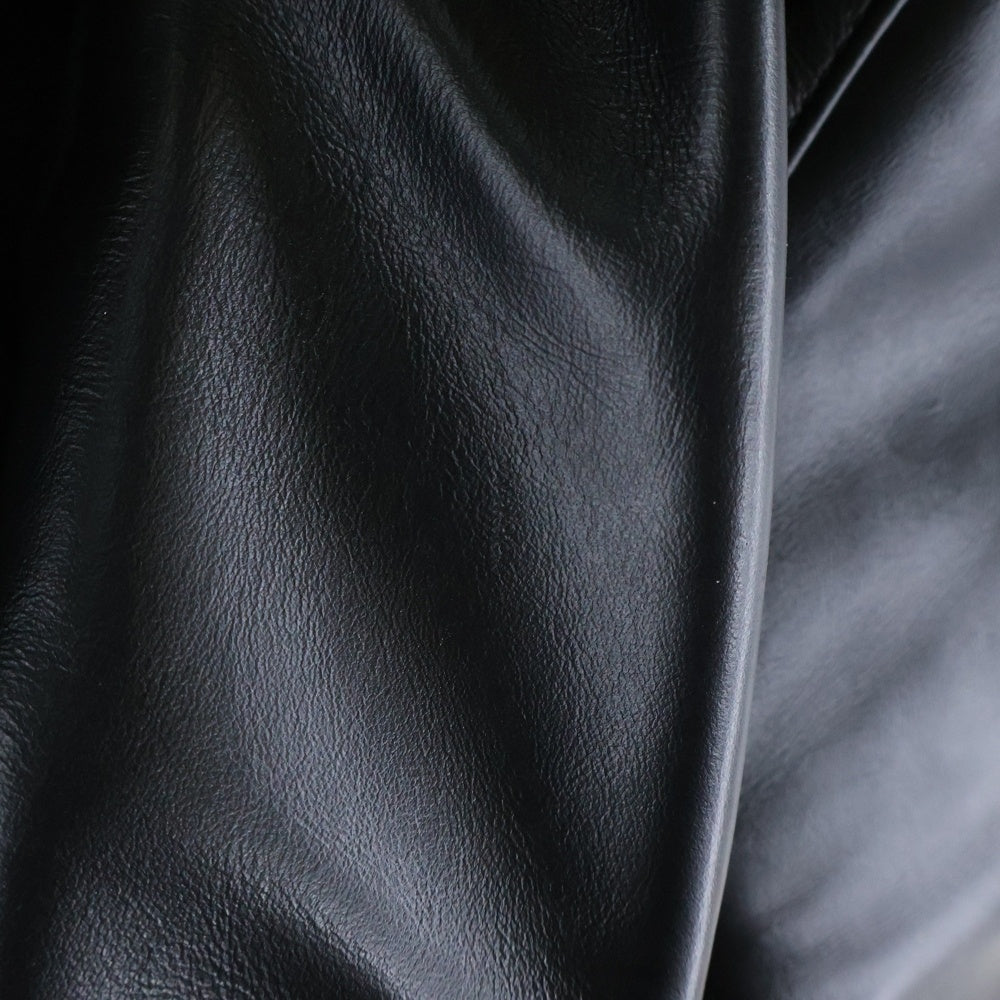 Lewis Leathers(ルイスレザー) CYCLONE HORSE HIDE サイクロン レギュラーフィット ホースハイド ダブルライダース レザージャケット ブラック