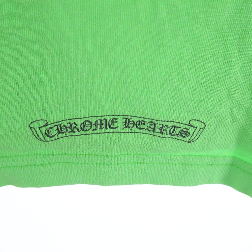 CHROME HEARTS(クロムハーツ) MATTY BOY PPO SEX RCD LS Tee マッティボーイ セックスレコード クルーネック 長袖Tシャツ カットソー グリーン