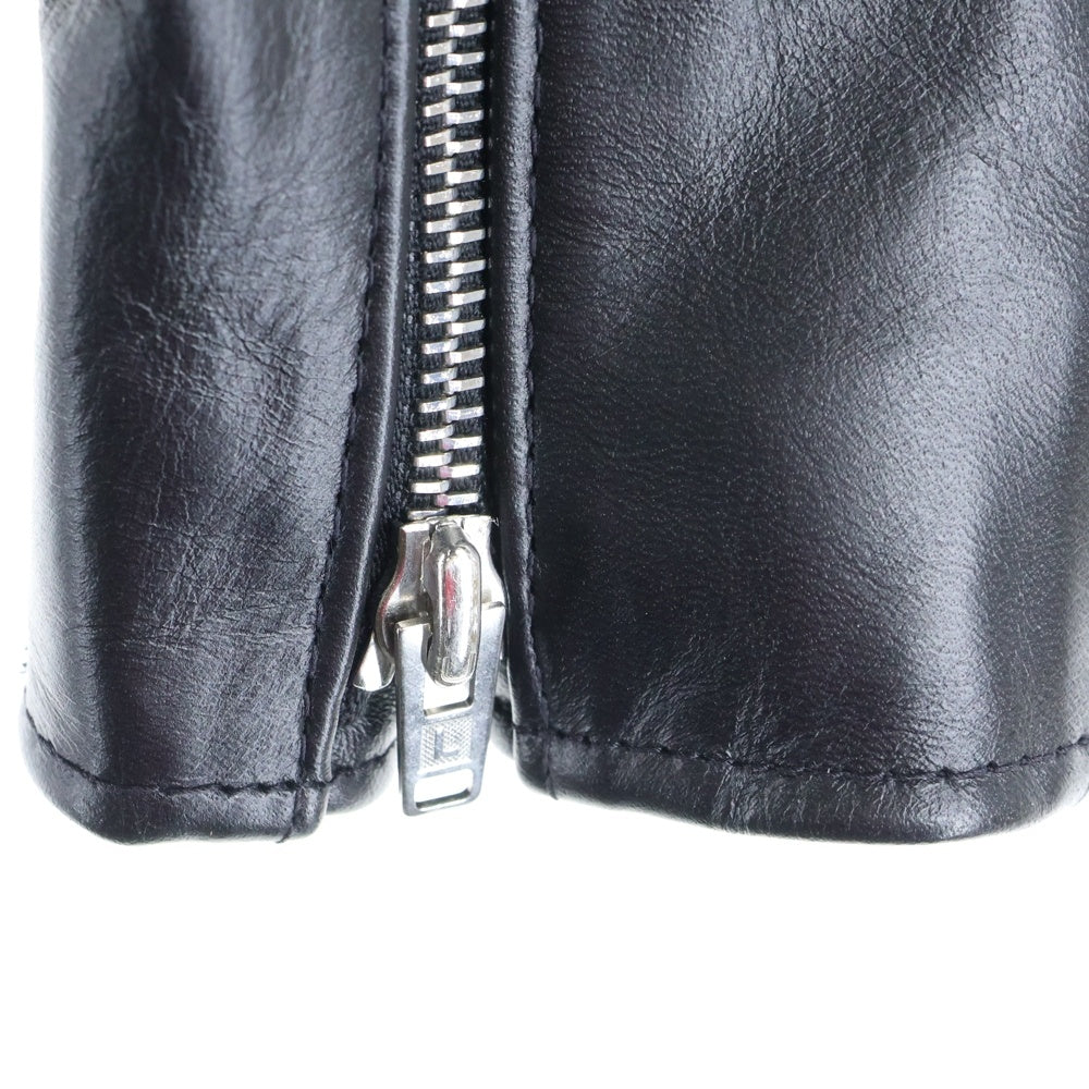 Lewis Leathers(ルイスレザー) 391 LIGHTNING ライトニング ホースハイド タイトフィット ダブルライダースジャケット ブラック