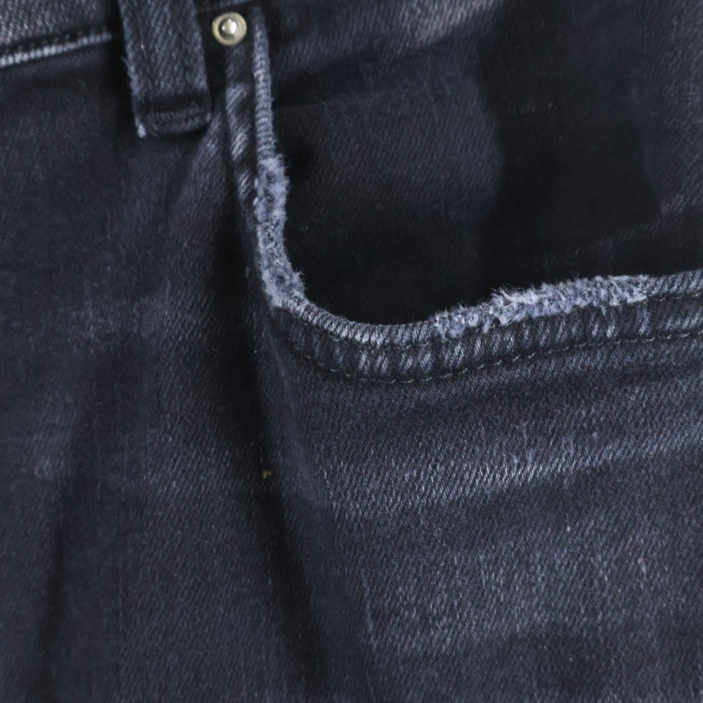 AMIRI(アミリ) STACK FLAIR JEAN スタックフレアジーンズ フレアデニムパンツ ブラック