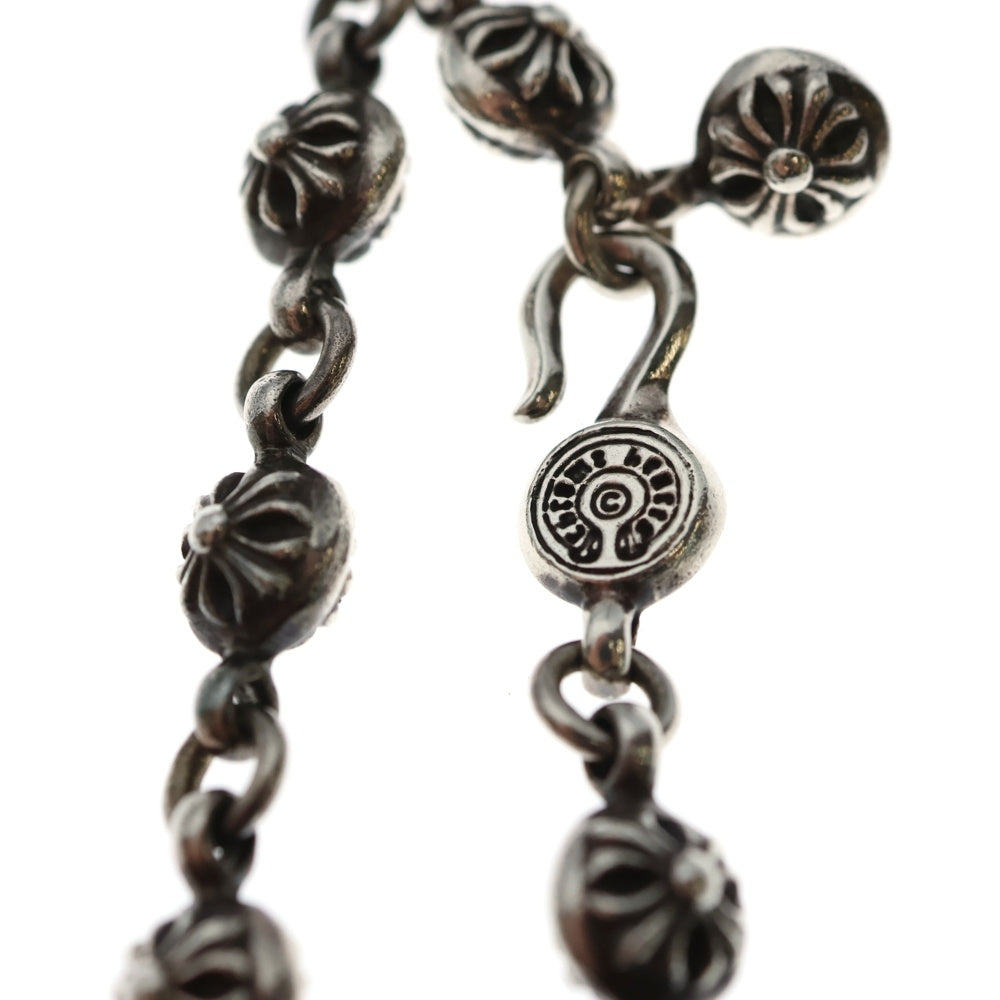 CHROME HEARTS(クロムハーツ) NO1 BALL #1クロスボールブレスレット シルバー BCA172
