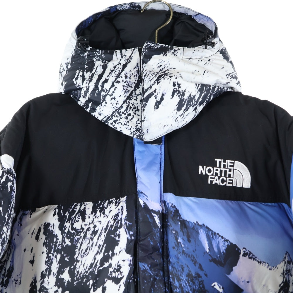SUPREME(シュプリーム) 17AW ×THE NORTH FACE Mountain Baltoro Jacket ザノースフェイス マウンテンバルトロジャケット 雪山 ブルー/ホワイト ND91701I