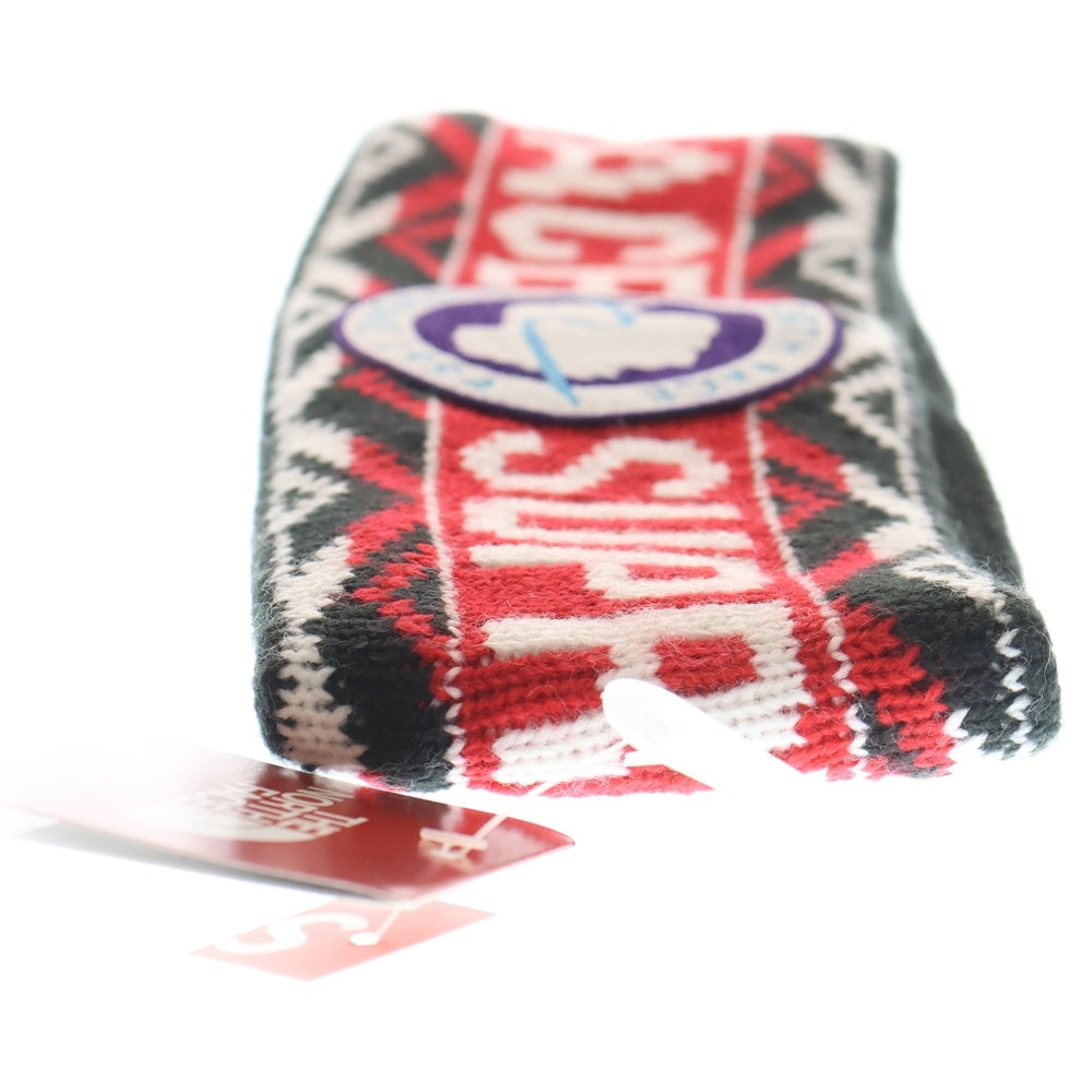 SUPREME(シュプリーム) 17AW ×THE NORTH FACE Trans Antarctica Expedition Headband ヘアバンド レッド/ブラック NN017181