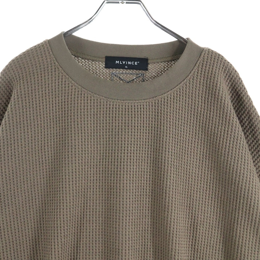 MLVINCE(メルヴィンス) HEAVYWEIGHT THERMAL L/S ヘビーウエイト 長袖サーマルシャツ ベージュ