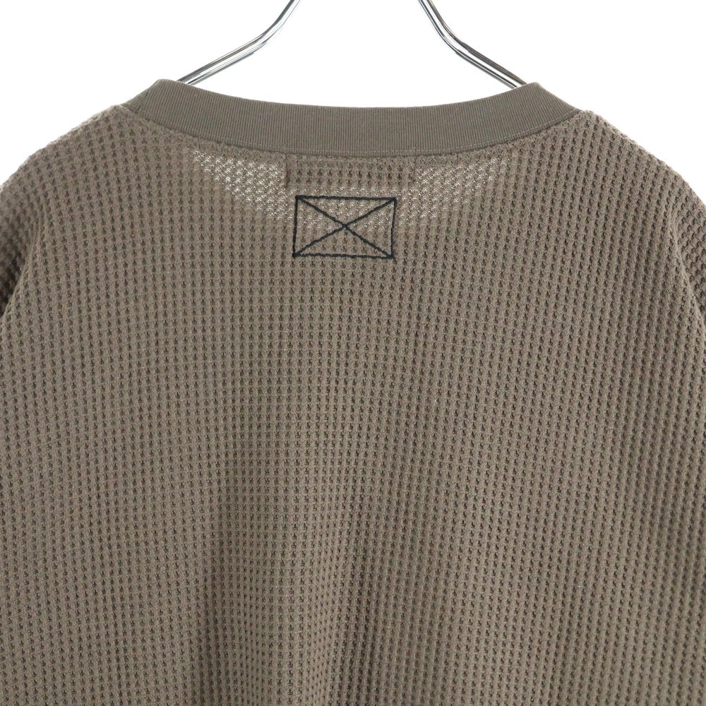 MLVINCE(メルヴィンス) HEAVYWEIGHT THERMAL L/S ヘビーウエイト 長袖サーマルシャツ ベージュ