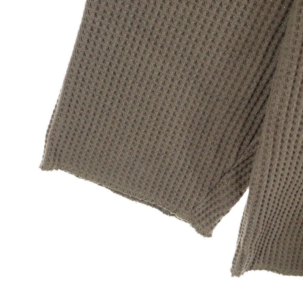 MLVINCE(メルヴィンス) HEAVYWEIGHT THERMAL L/S ヘビーウエイト 長袖サーマルシャツ ベージュ