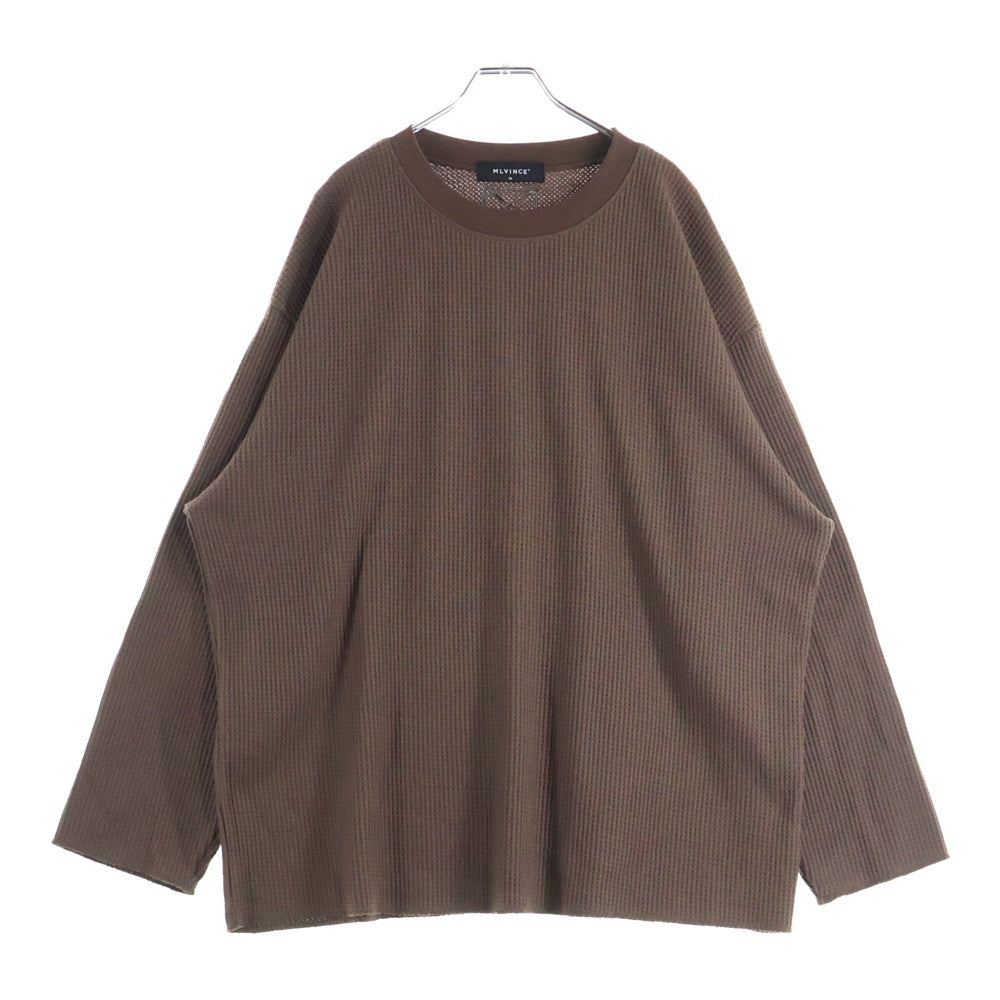 MLVINCE(メルヴィンス) HEAVYWEIGHT THERMAL L/S ヘビーウエイト 長袖サーマルシャツ ブラウン