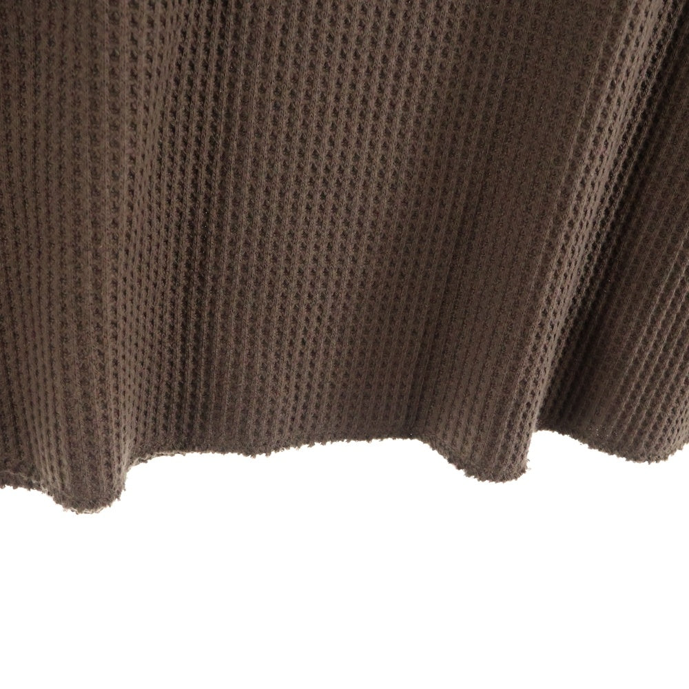 MLVINCE(メルヴィンス) HEAVYWEIGHT THERMAL L/S ヘビーウエイト 長袖サーマルシャツ ブラウン