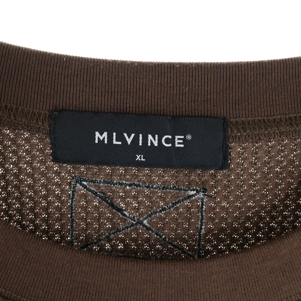 MLVINCE(メルヴィンス) HEAVYWEIGHT THERMAL L/S ヘビーウエイト 長袖サーマルシャツ ブラウン