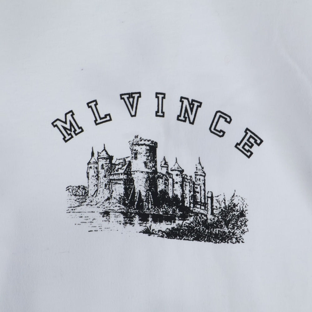 MLVINCE(メルヴィンス) グラフィック プリント 半袖Tシャツ ホワイト