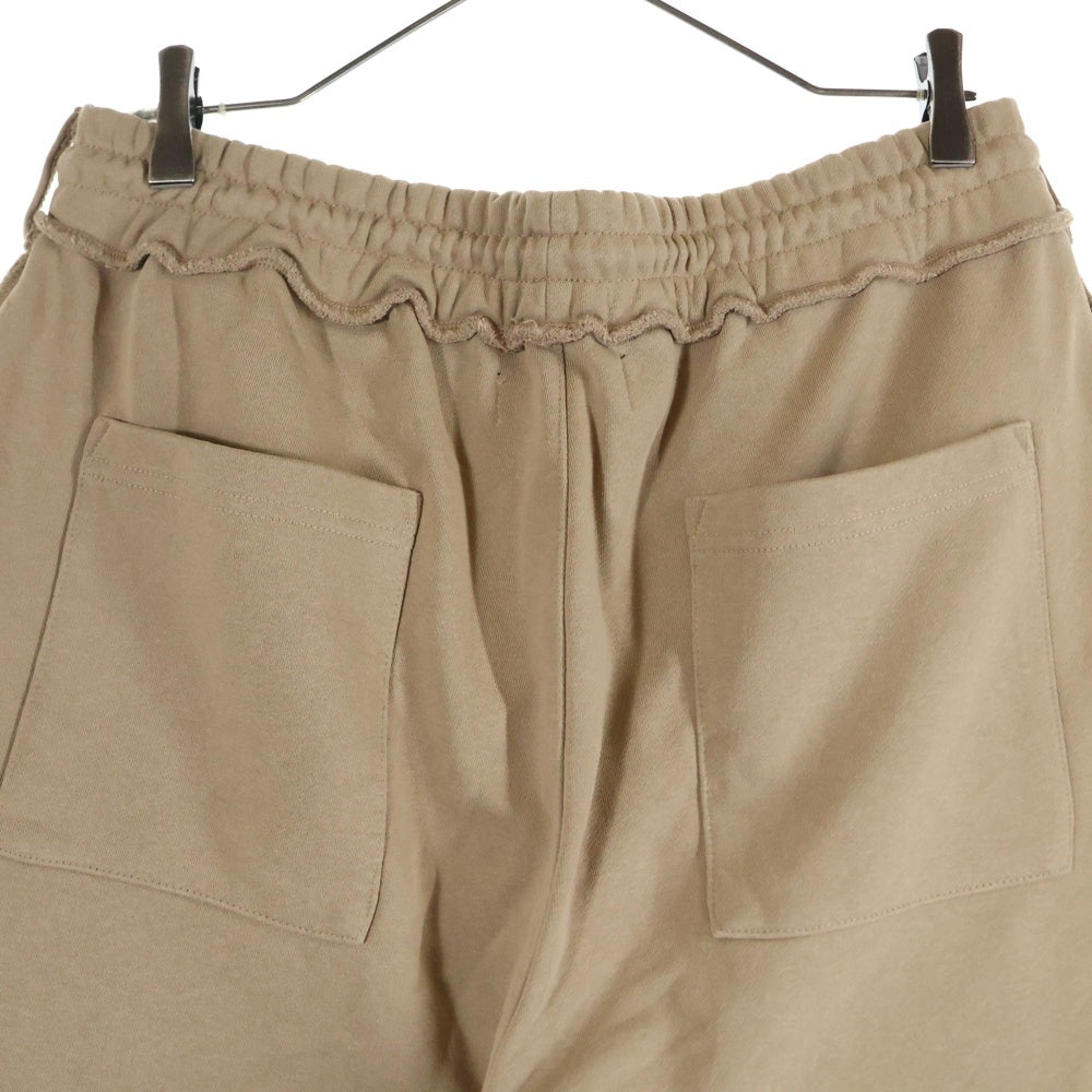 MLVINCE(メルヴィンス) ジップポケット ロゴ ハーフパンツ ショーツ ブラウン