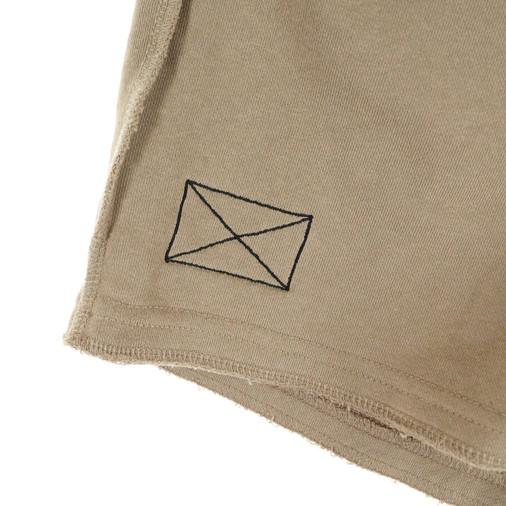 MLVINCE(メルヴィンス) ジップポケット ロゴ ハーフパンツ ショーツ ブラウン