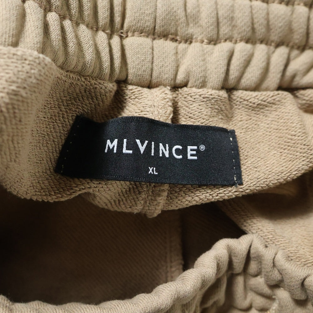 MLVINCE(メルヴィンス) ジップポケット ロゴ ハーフパンツ ショーツ ブラウン