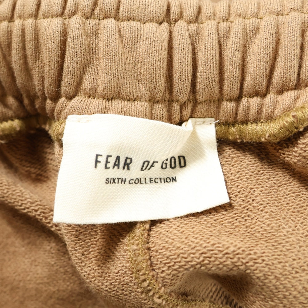 FEAR OF GOD(フィアオブゴッド) SIX COLLECTION CORE SWEATPANTS C000-3004 コアドローストリングスウェットパンツ ブラウン