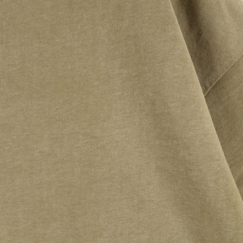 MLVINCE(メルヴィンス) フロントロゴ プリント 半袖Tシャツ ブラウン