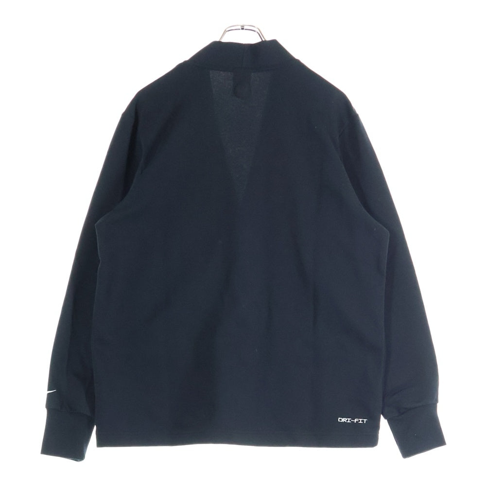 NIKE(ナイキ) Dri-FIT スタンダードイシュー ゴルフ スウェットカーディガン ブラック FB5465-010