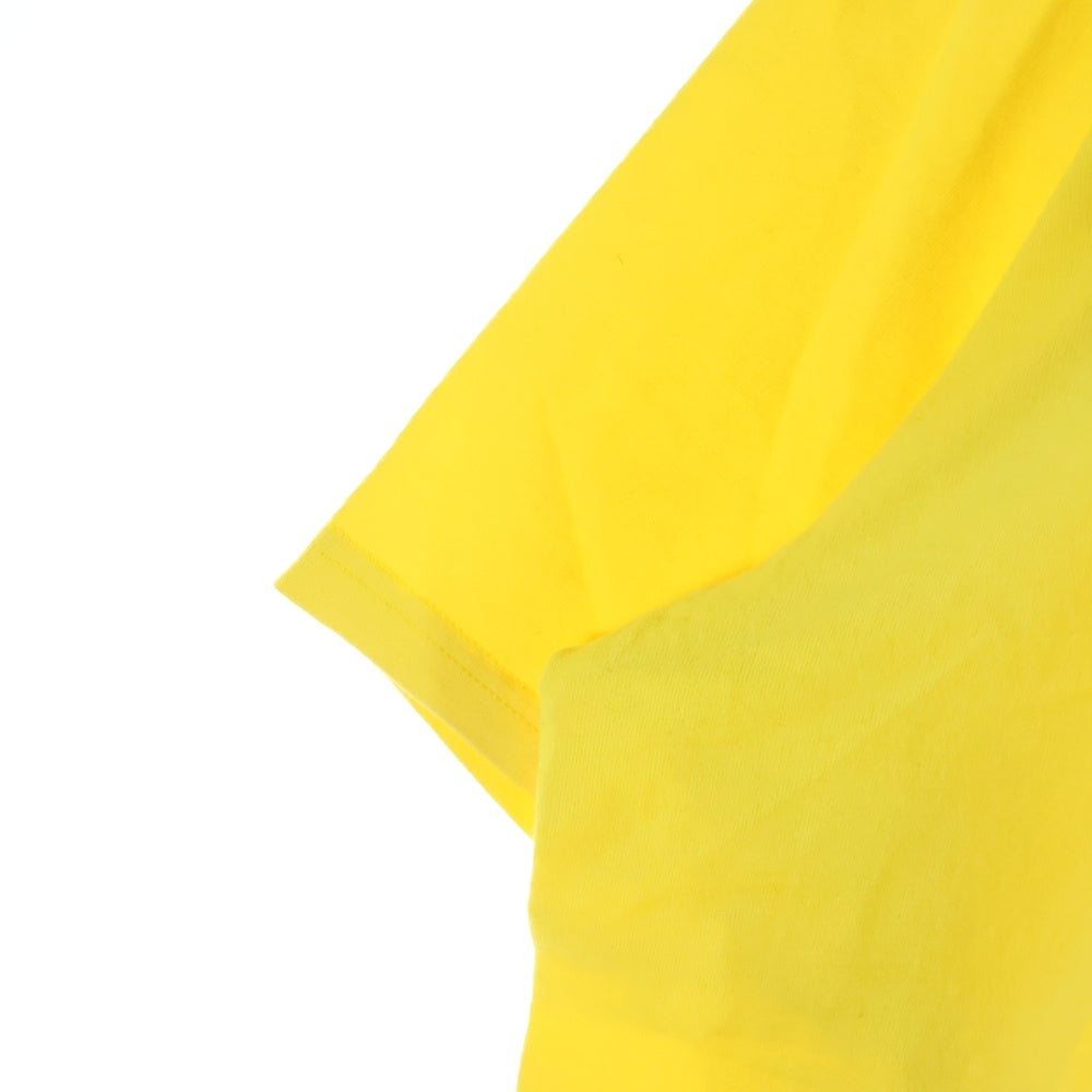 SUPREME(シュプリーム) 22AW Joie De Vivre Tee ジョイデビブレ クルーネックロゴプリント半袖Tシャツ カットソー イエロー