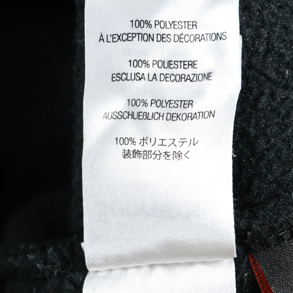 SUPREME(シュプリーム) 21AW Skittles Polartec Jacket スキットルズ ロゴ刺繍 ポーラテック フリースジャケット ブラック
