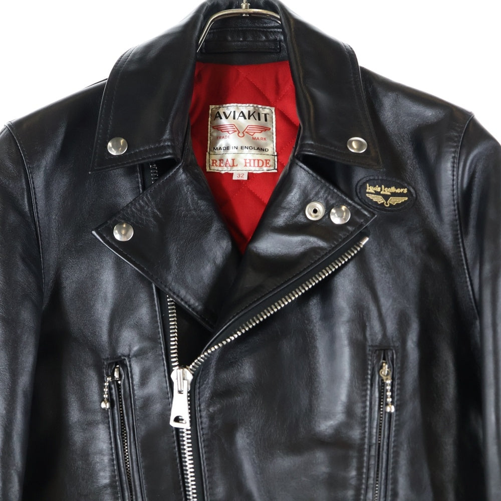 Lewis Leathers(ルイスレザー) 391 LIGHTNING ライトニング ホースハイド タイトフィット ダブルライダースジャケット ブラック